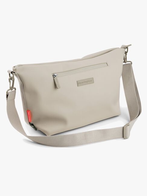 Done By Deer Wickeltasche mit Kinderwagenhaken, Sandfarben