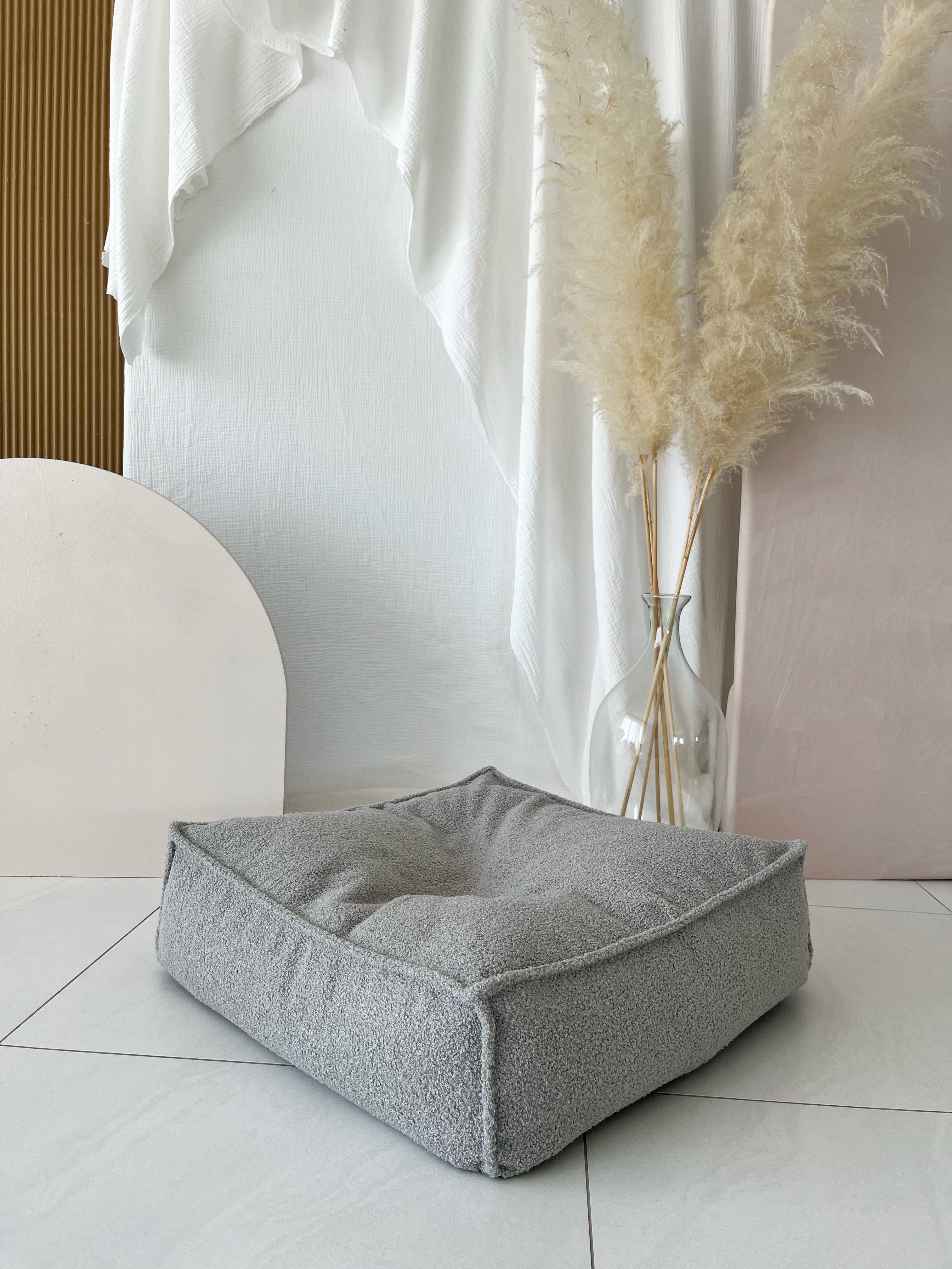 Alice &  Fox MISTY Sitzhocker, Grau