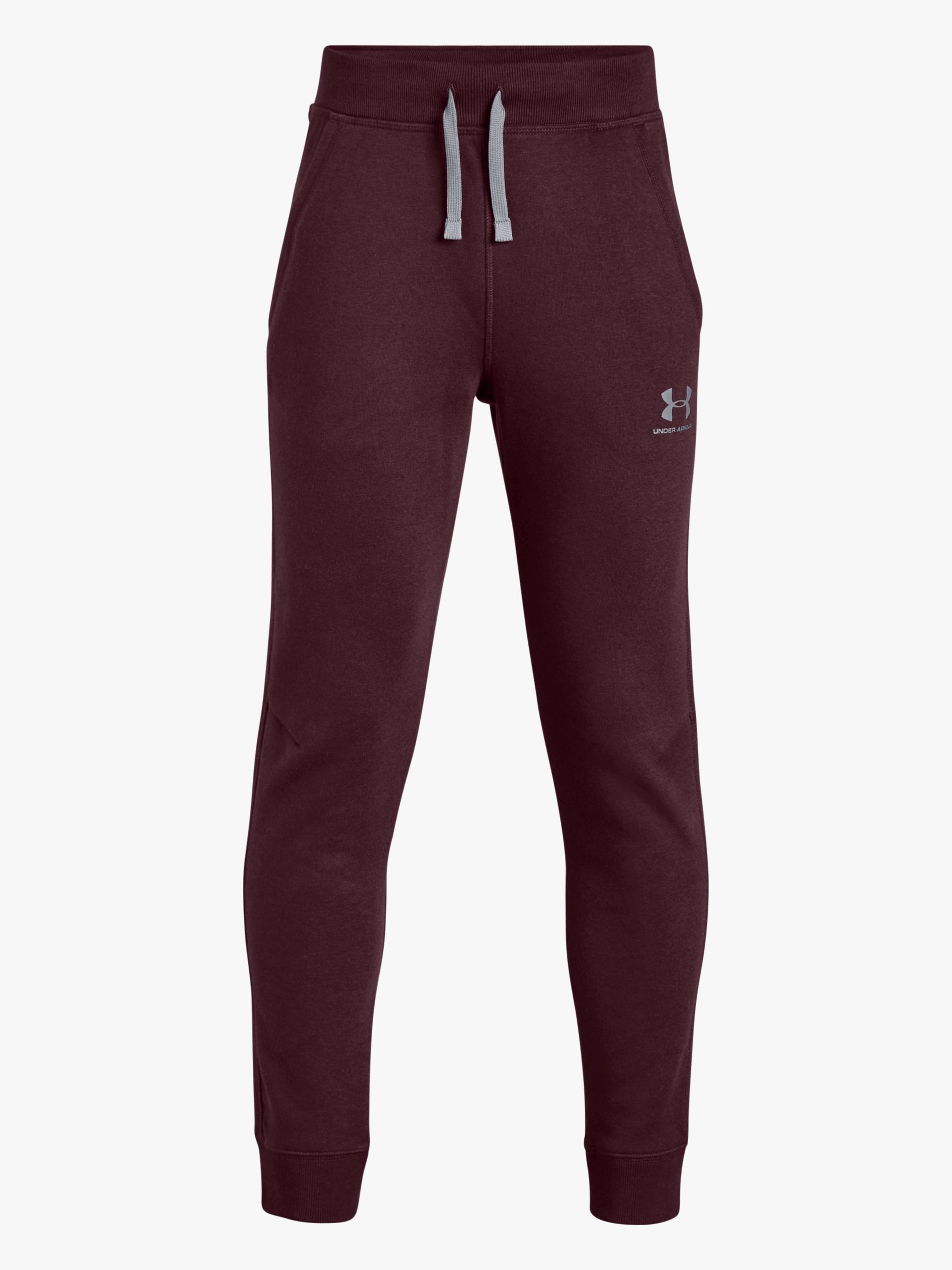 Fleece Jogger Hose, Red XS