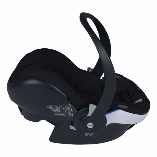 BeSafe iZi Go Modular X2 i-Size Babyschale, Fresh Black Cab