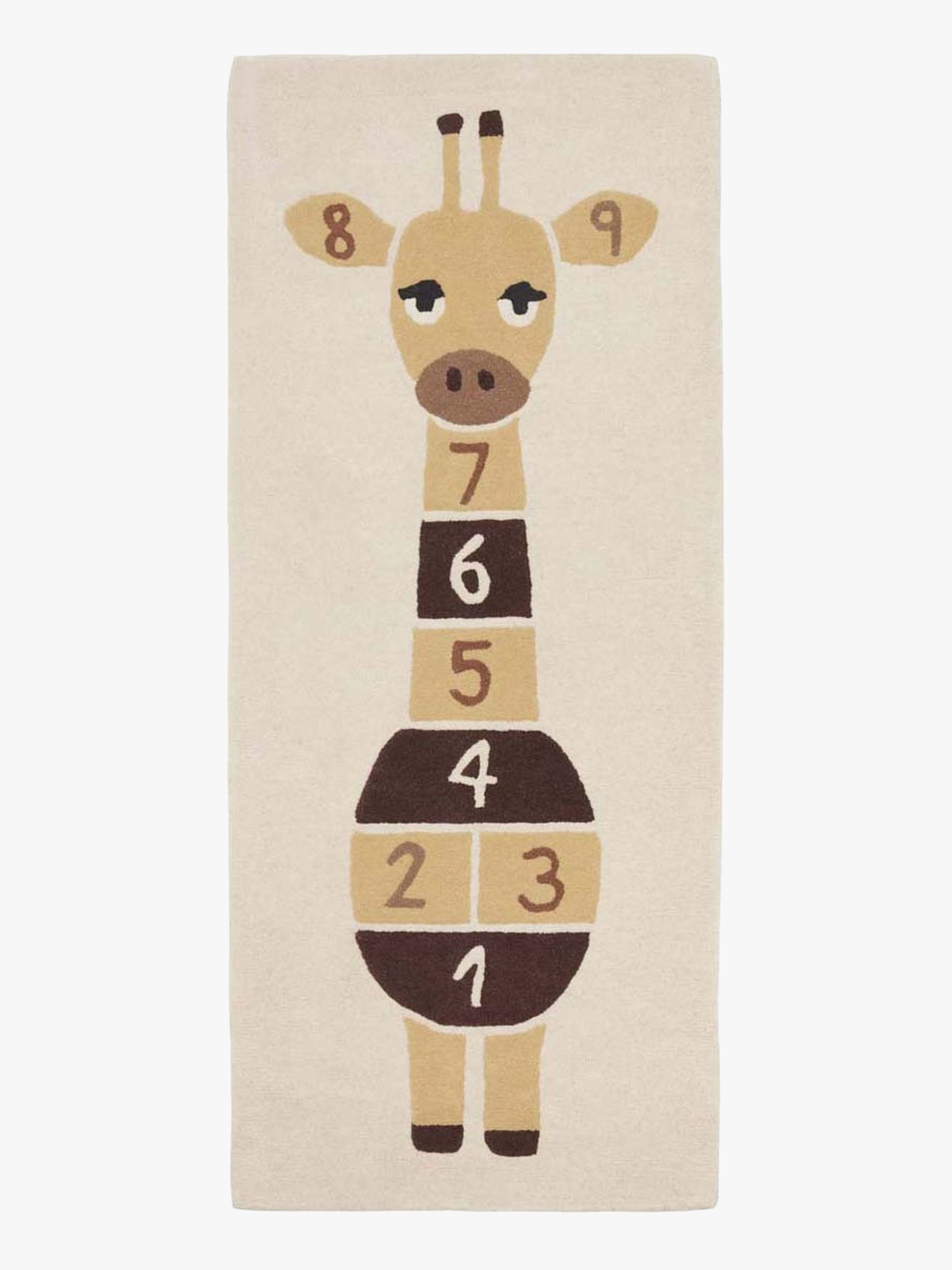 OYOY Giraffe Hopscotch Spielteppich, Gelb