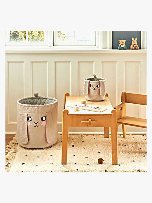 Roommate Mini Aufbewahrungskorb Kaninchen, Grau