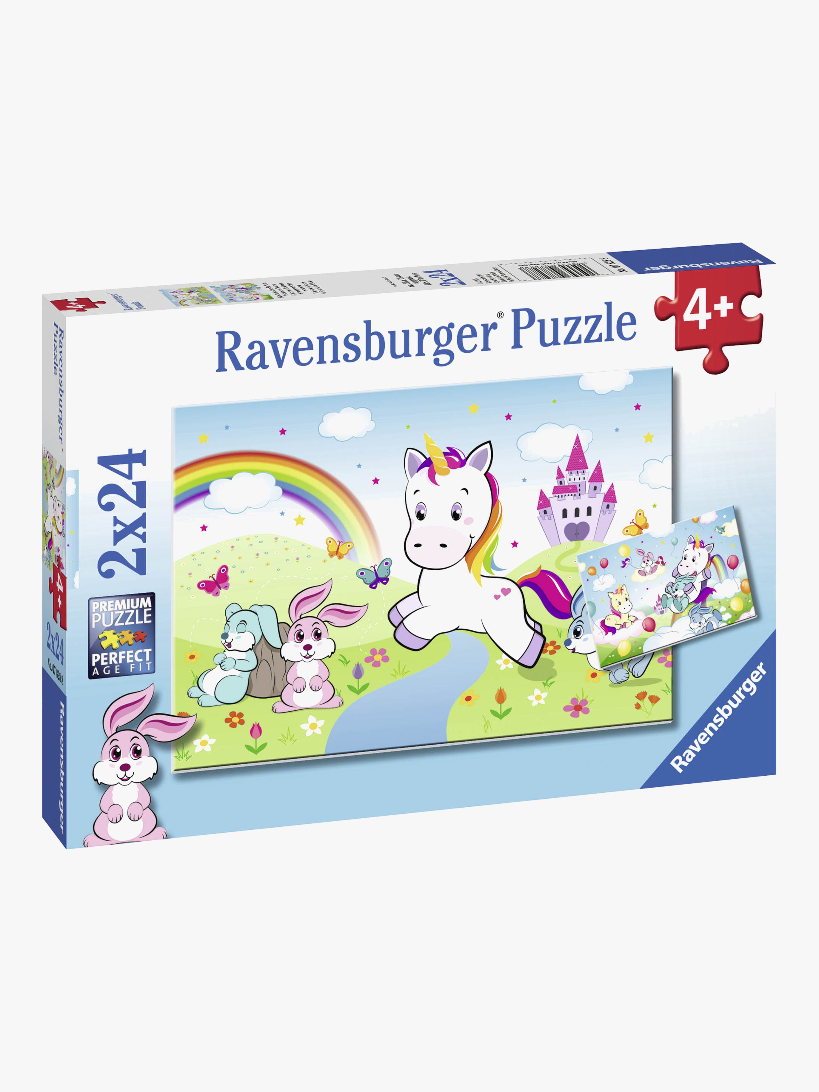 Puzzle Einhorn 2x24 Teile