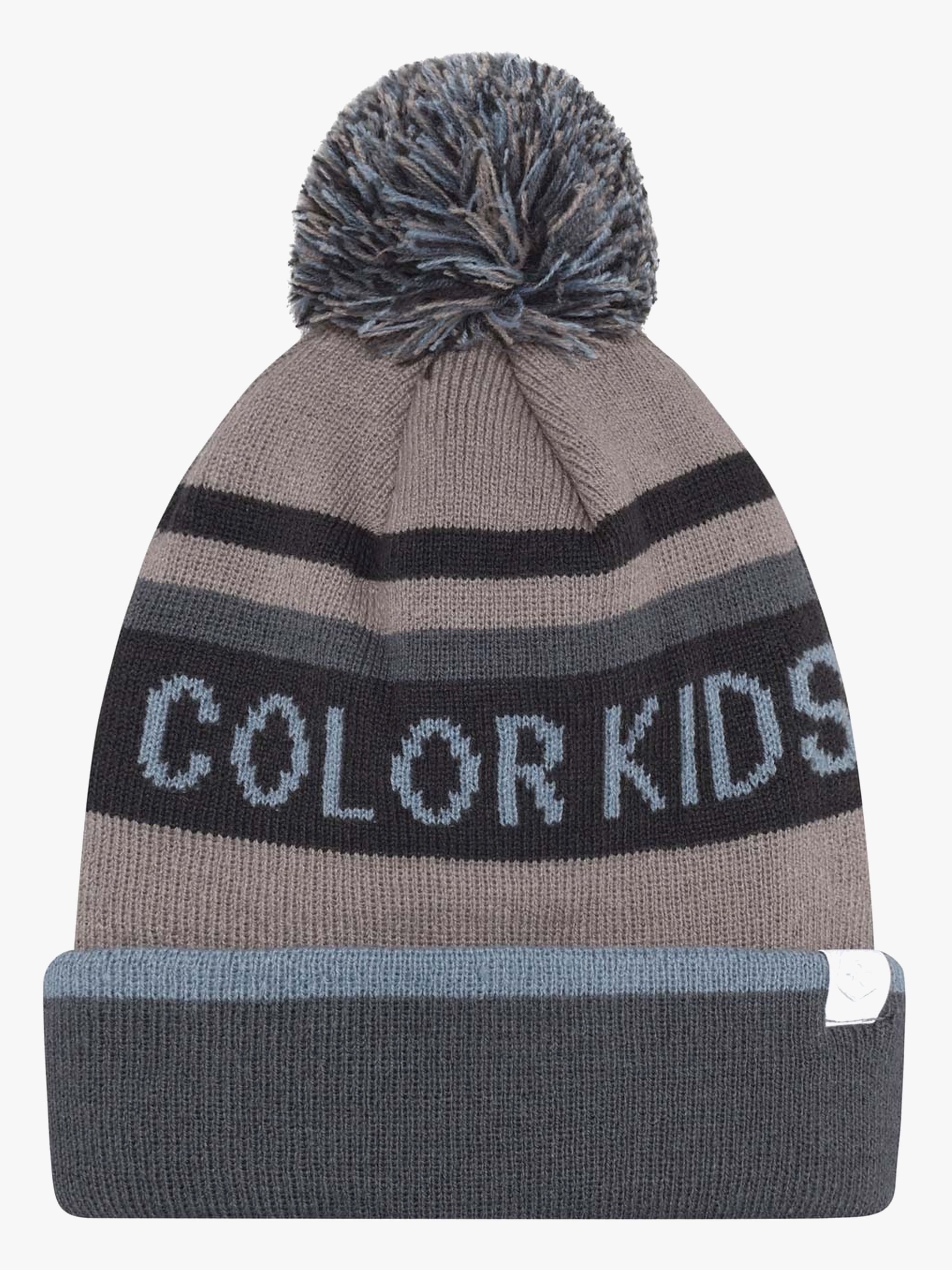 Color Kids Mütze Mit Bommeln, Turbulence, 56