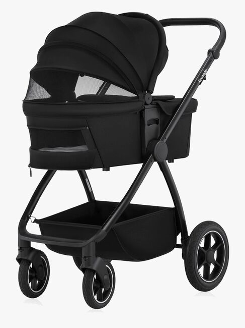 Lionelo Meril 2-in-1 Kombikinderwagen, Black Onyx