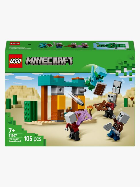 LEGO Minecraft 21267 Die Illager-Wüstenpatrouille