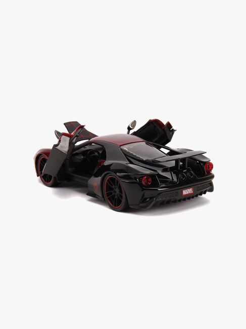 Jada Toys Spider-Man Auto mit Figur Miles Morales 2017 Ford GT 1:2