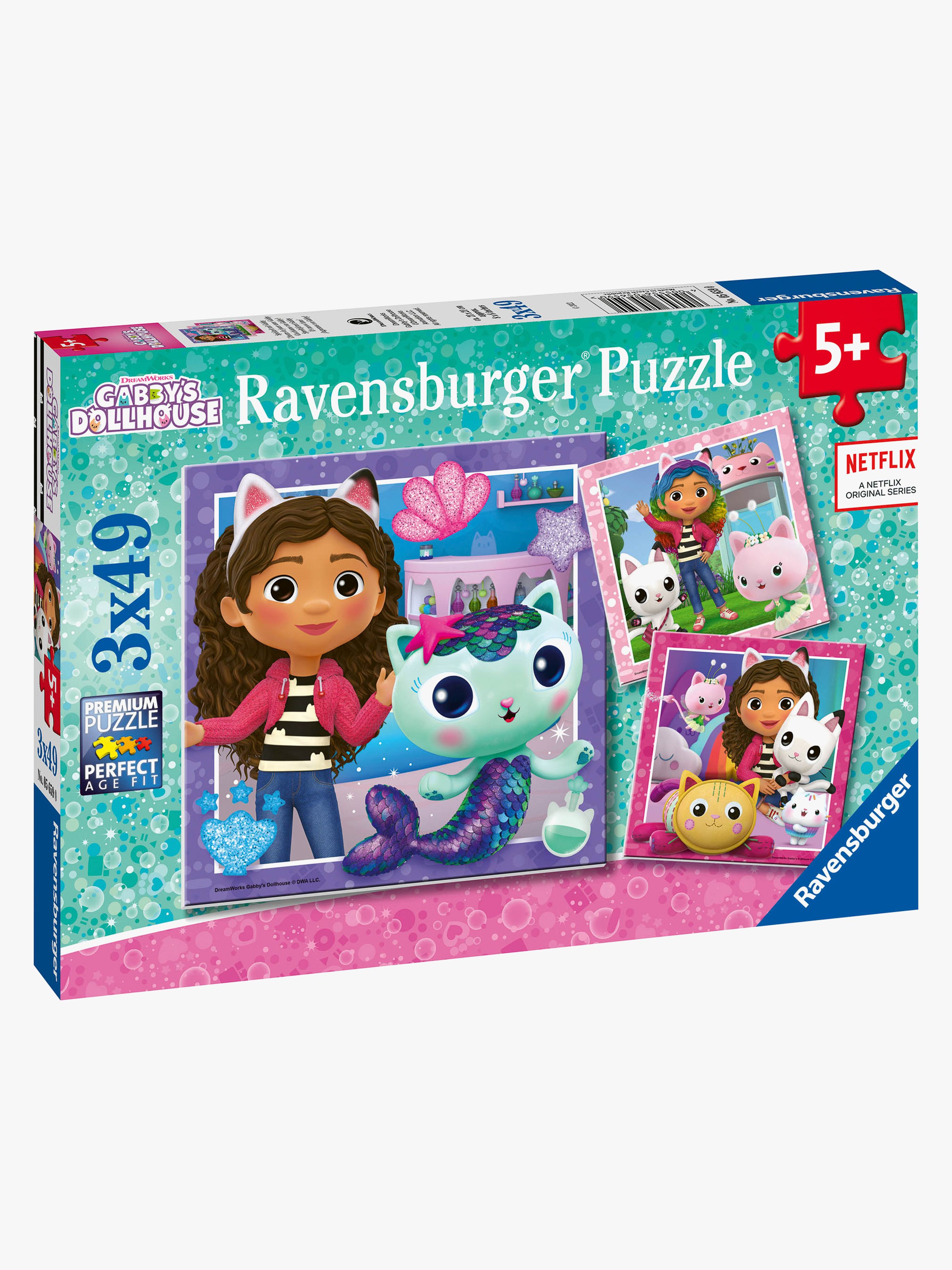 Ravensburger Puzzles Gabby's Dollhouse 3 x 49 Teile