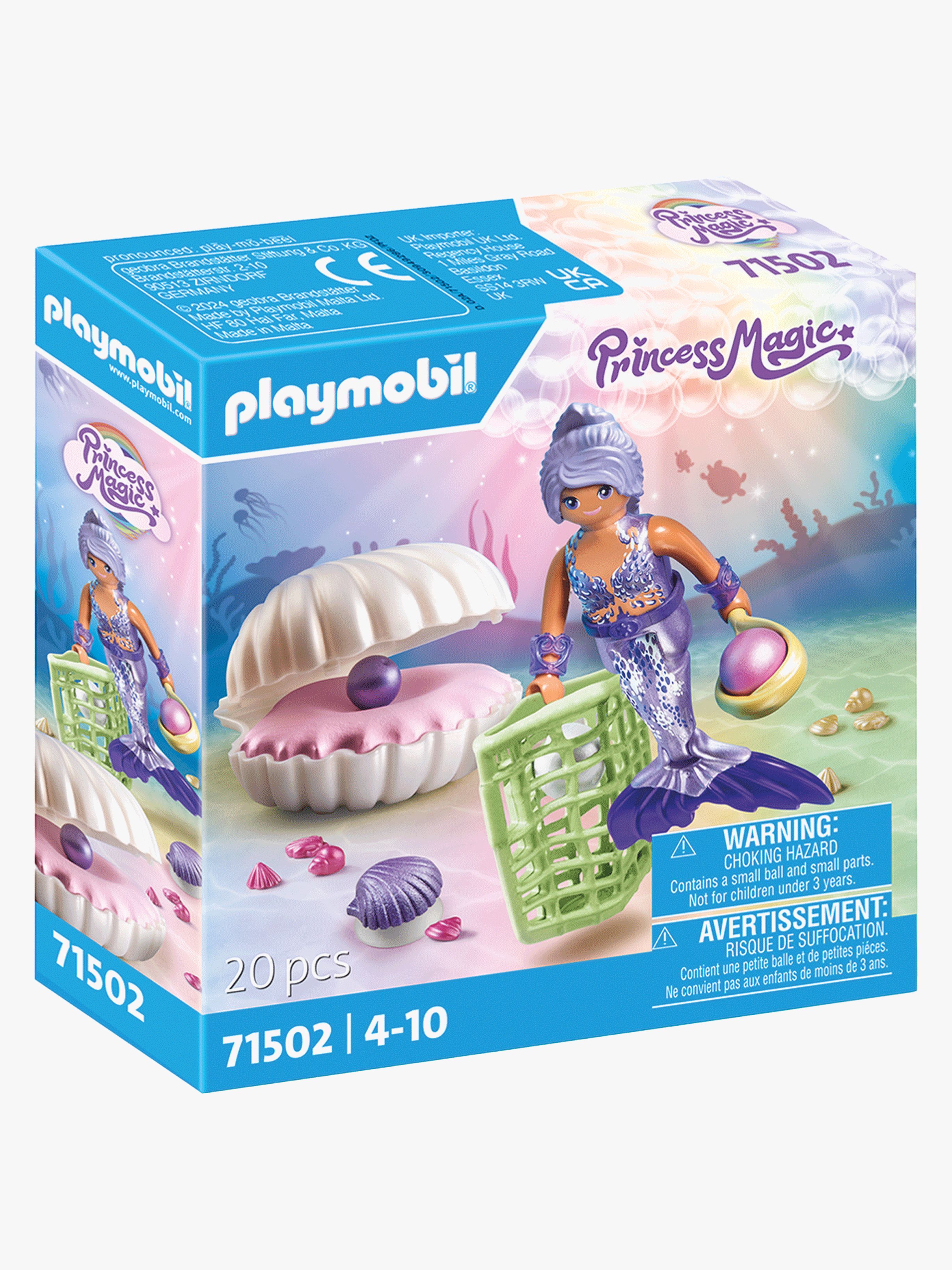 Playmobil 71502 Princess Magic Bausatz Meerjungfrau mit Perlmuschel
