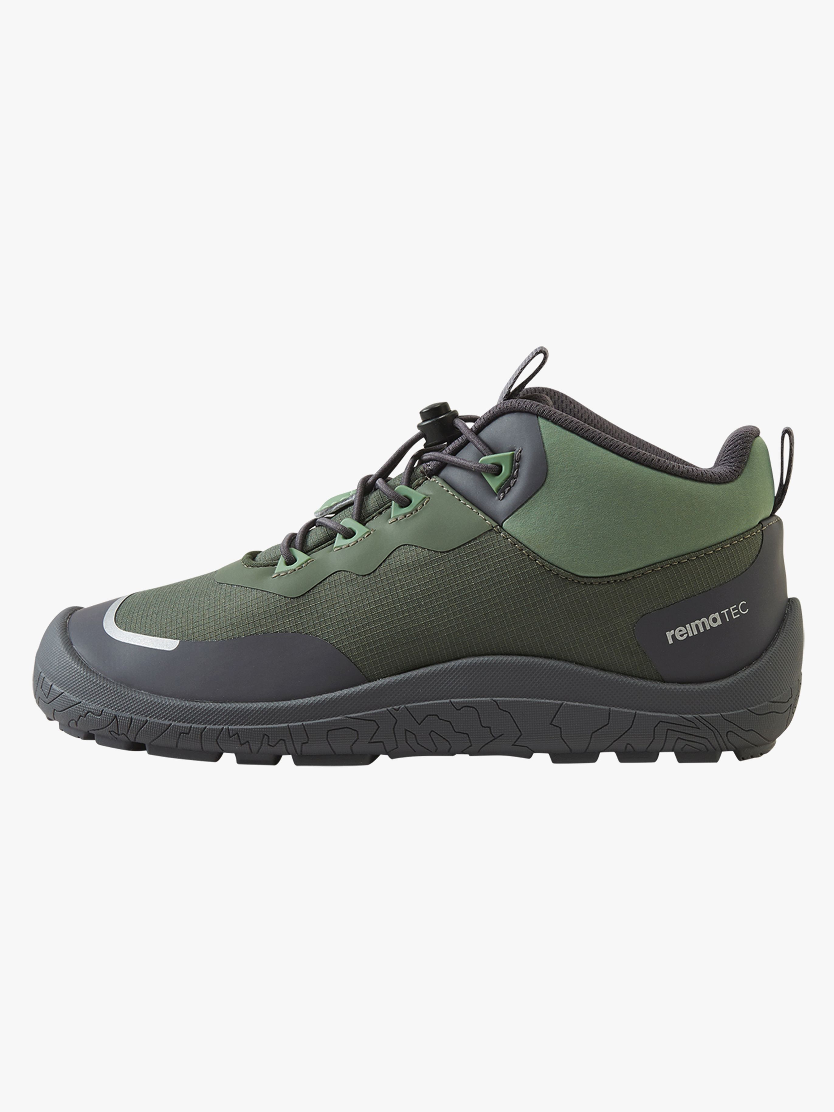Reima Sankari Barefoot Kinder Sneaker, Thyme Green, 39, Kinderschuhe