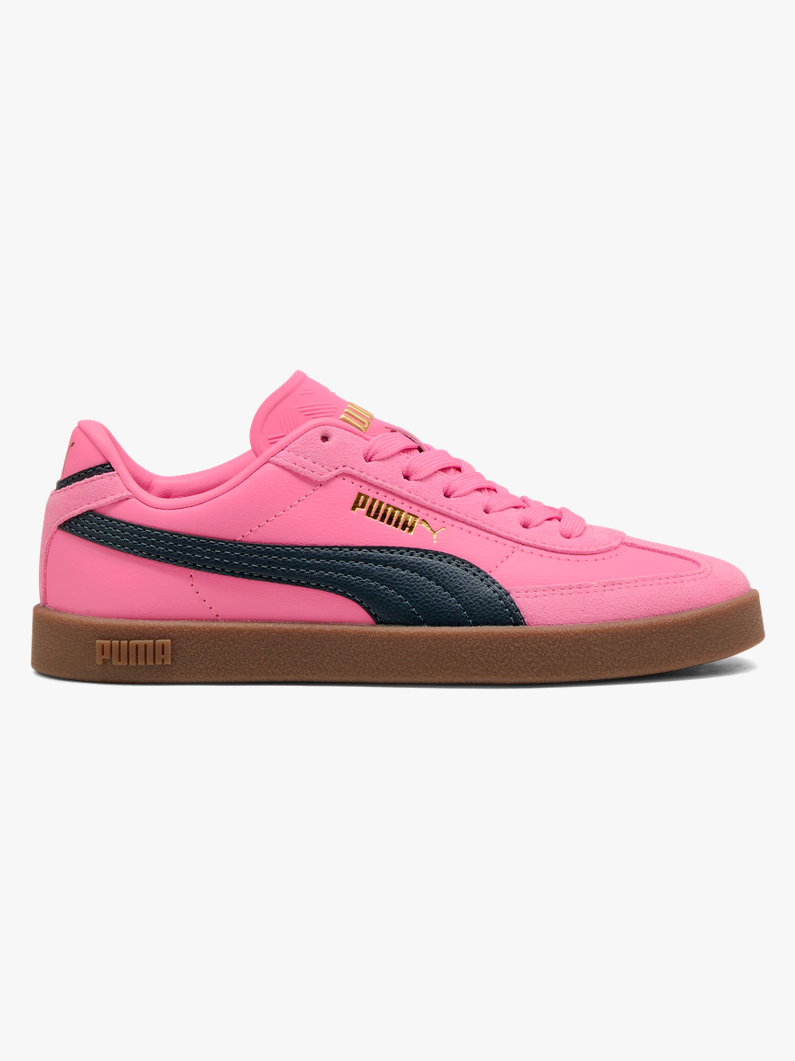Puma Club II Era Jr Kinder Sneaker, Posie Pink/Navy, 37, Kinderschuhe