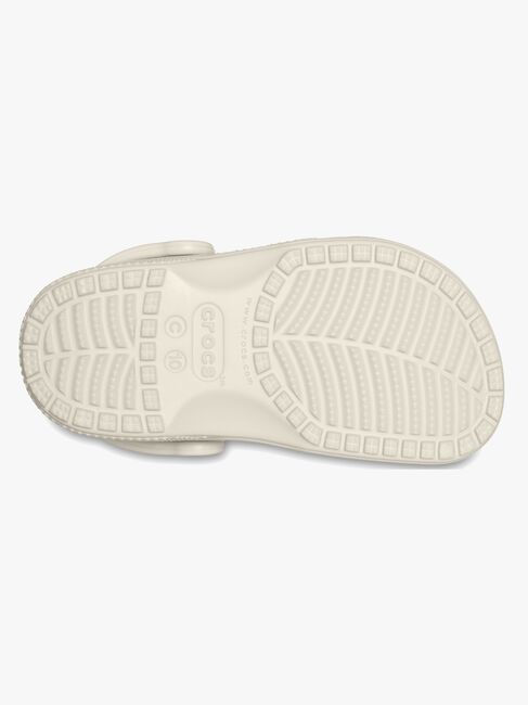 Crocs Classic Kids Sandalen, Bone