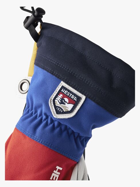 Hestra Army Leather Heli Ski Jr Handschuhe, Light Red Multi 30560-558-1845_4e.jpg