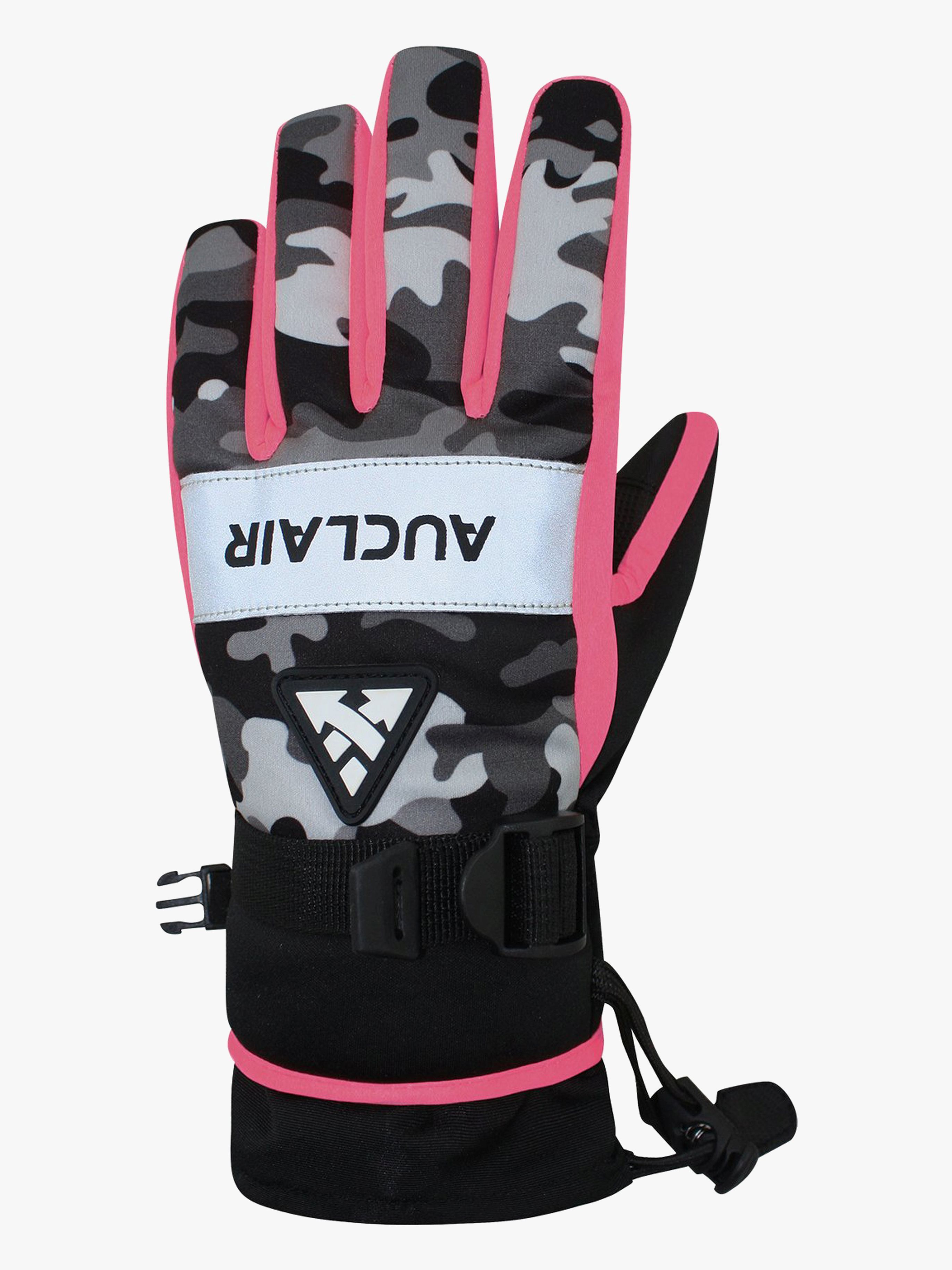 Camo Flash Handschuhe, Pink / Camo, XL