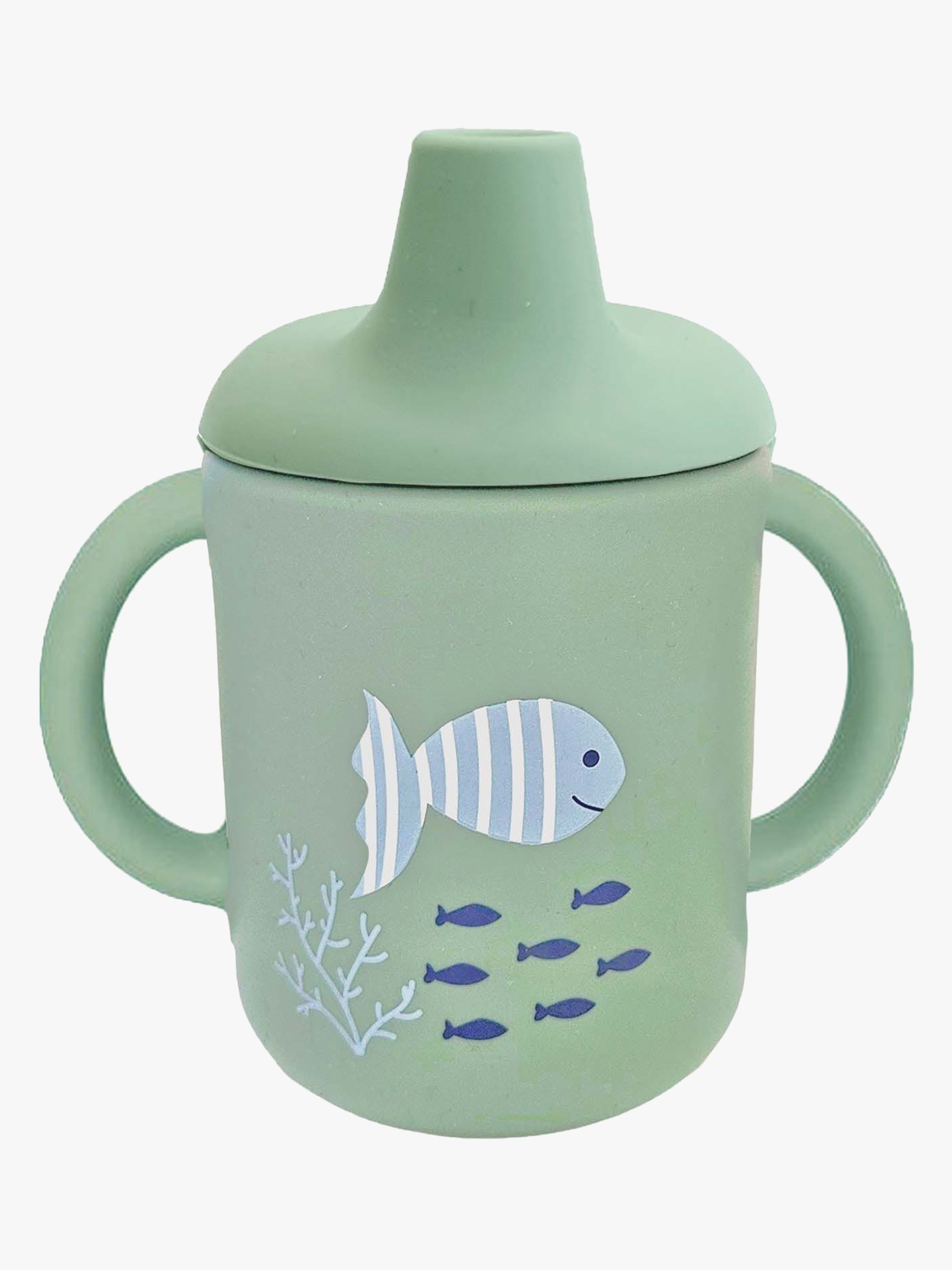 Summerville Schnabeltasse Silikon, Cameo Green Ocean