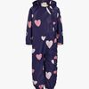 Petite Chérie Atelier Lily Outdoor-Overall, Hearts Navy