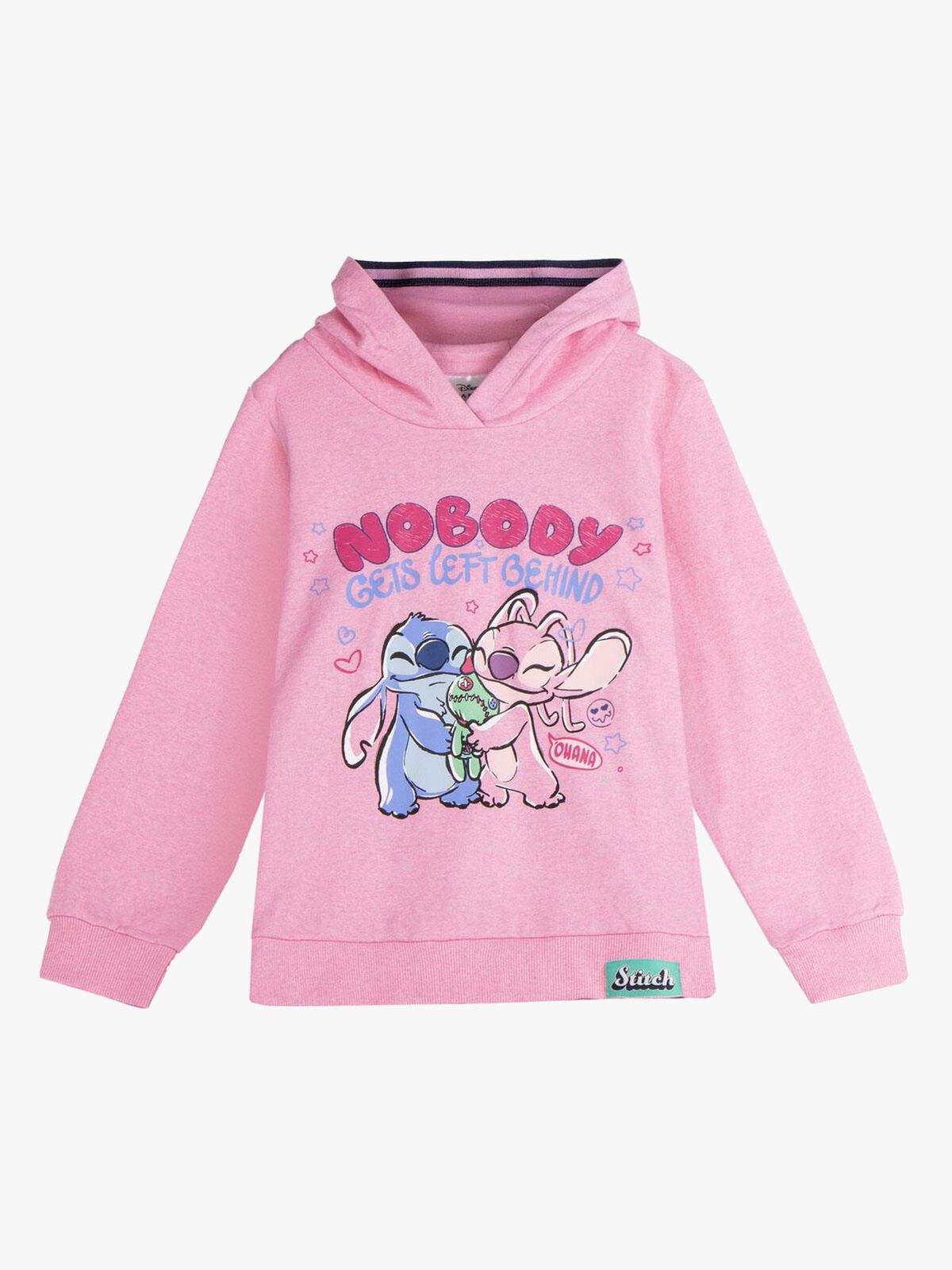 Disney Lilo & Stitch Hoodie, Rosa
