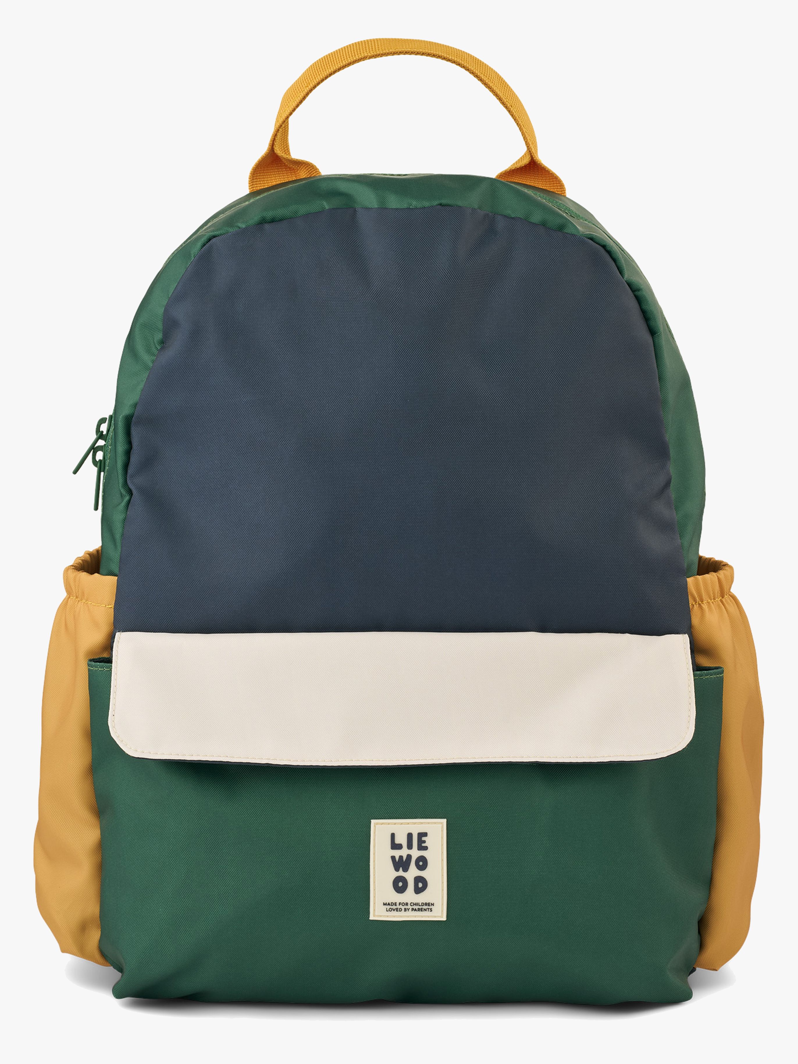 Lennon School Kinder Rucksack, Garden green multi mix