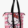 Hello Kitty Strandtasche, Rosa/Weiß