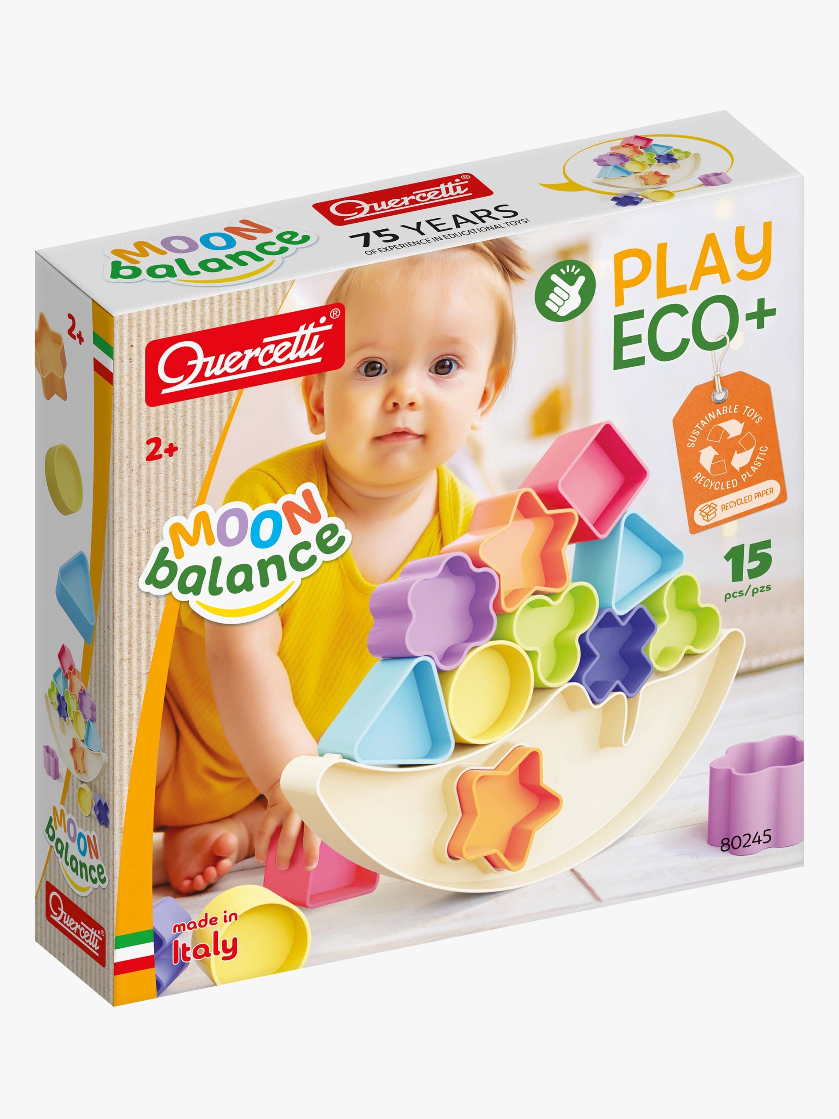 Quercetti Play Eco+ Balancespiel Mond
