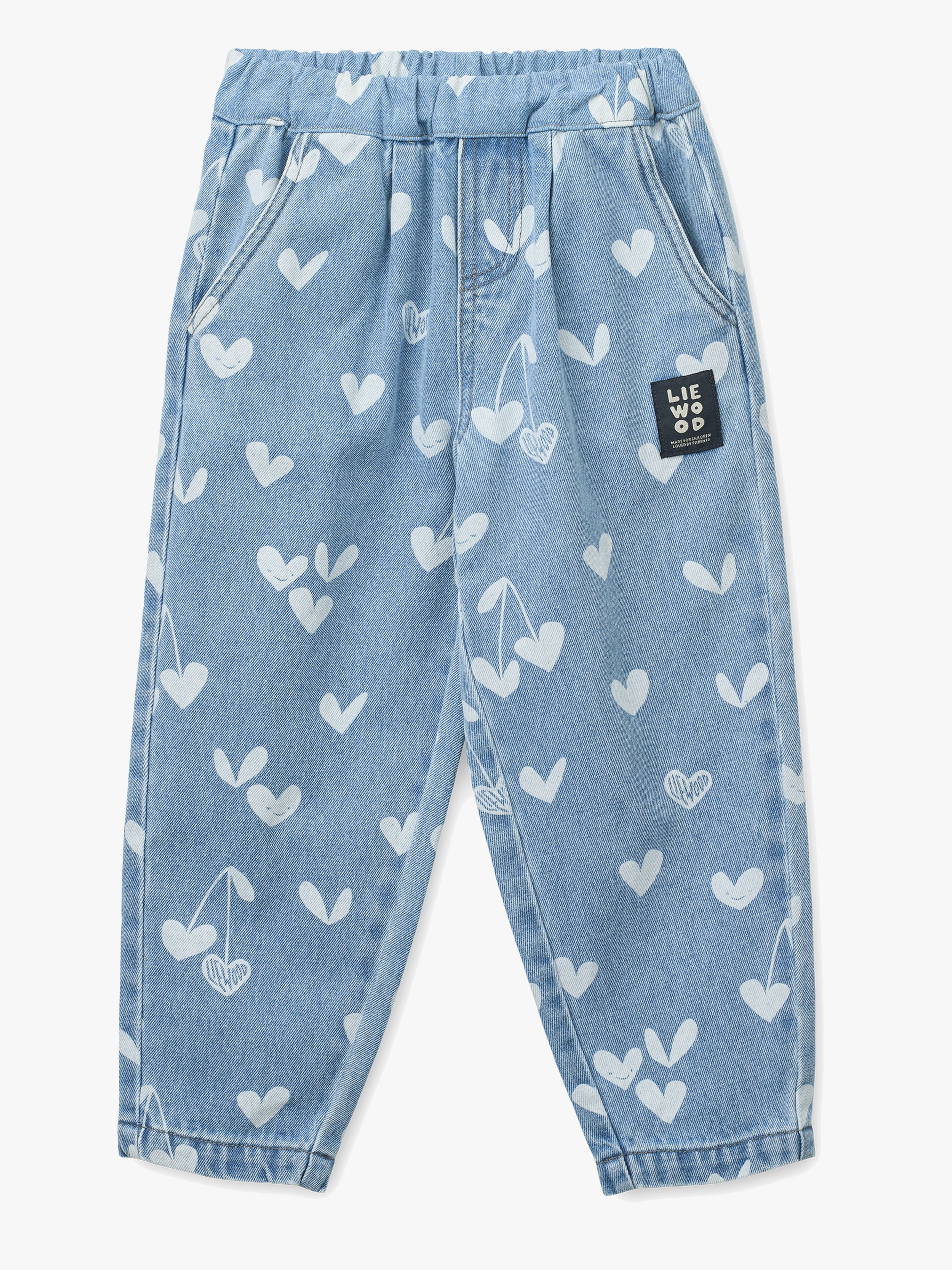 LIEWOOD Borris Denim-Hose, Sweethearts/Light Blue Denim, 122