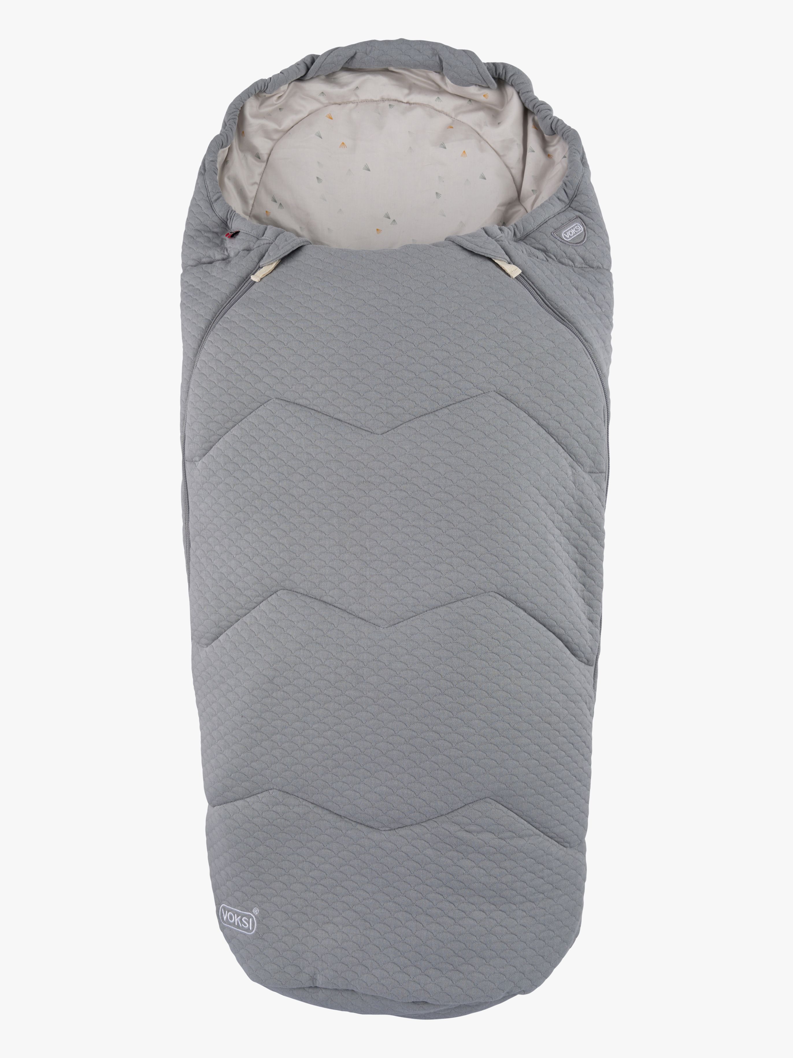 Voksi Breeze Light Fußsack, Grey Footprints