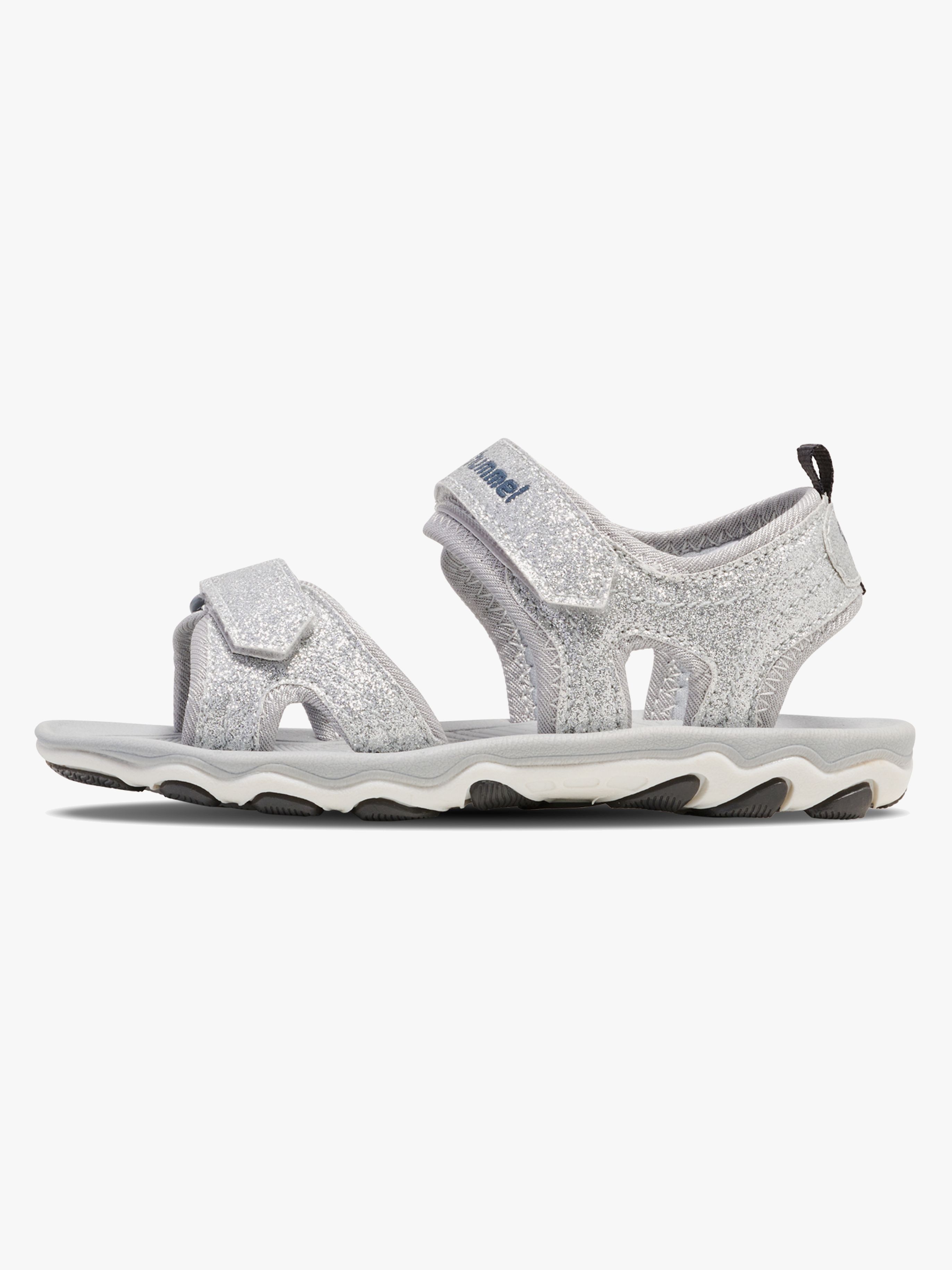 Glitter Jr Kinder Sandalen, Silver, 36