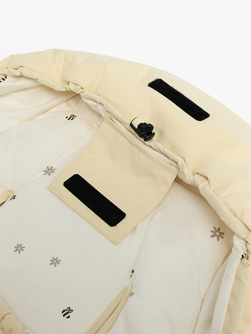 Beemoo Light Fußsack inkl. Erweiterung, Honey Bee