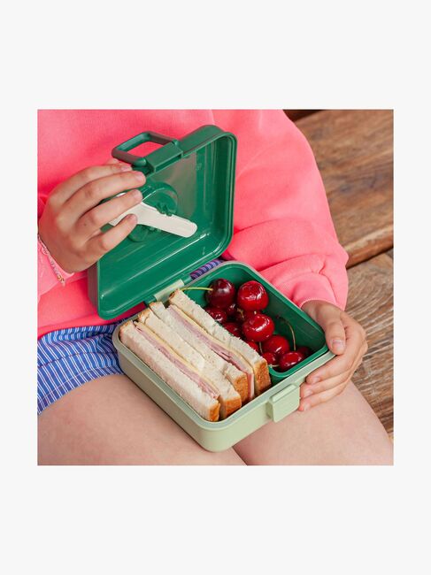 Monbento Snacky Bento Brotdose, Green Forest