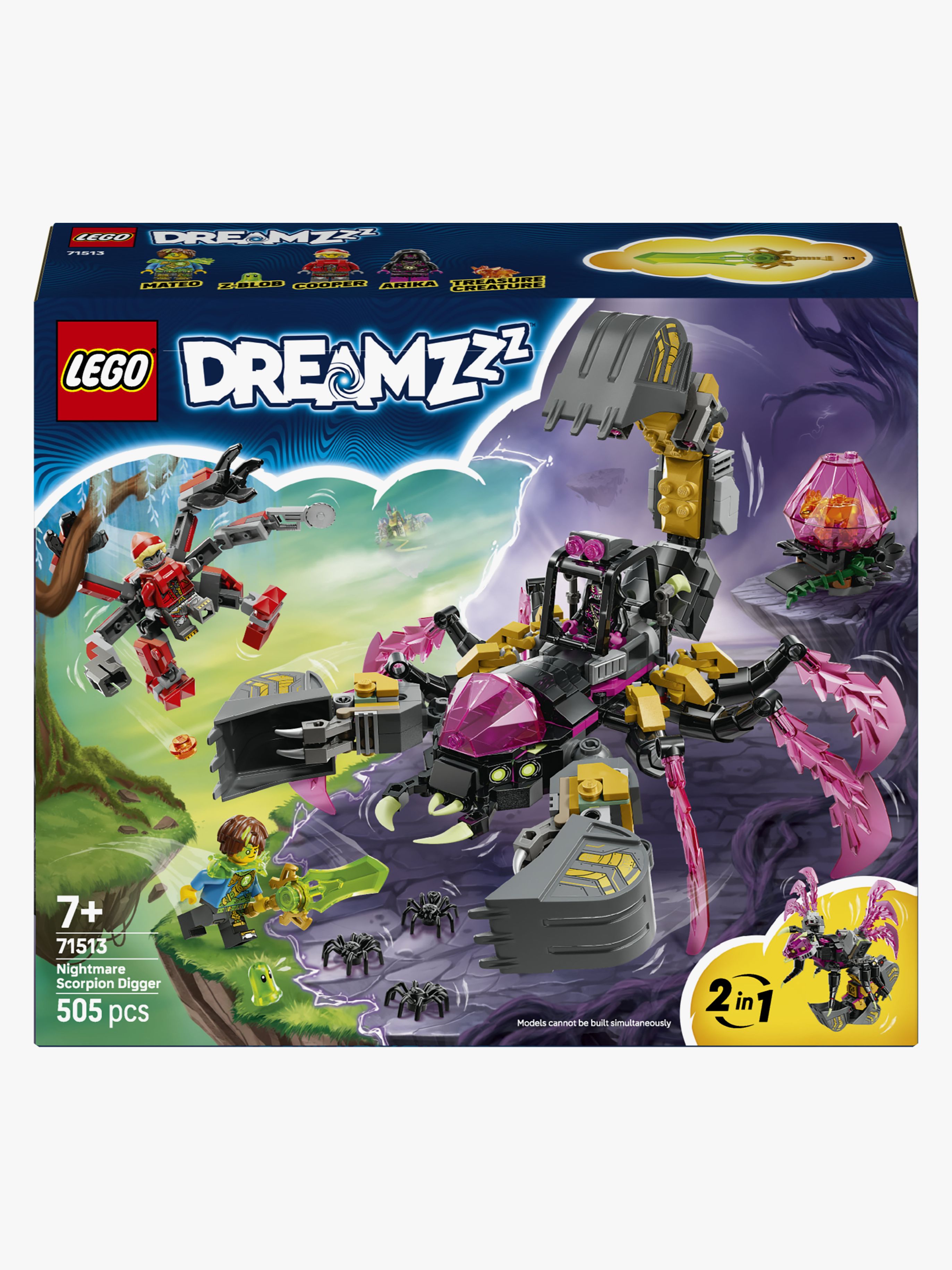 DREAMZzz 71513 Albtraum-Skorpionbagger