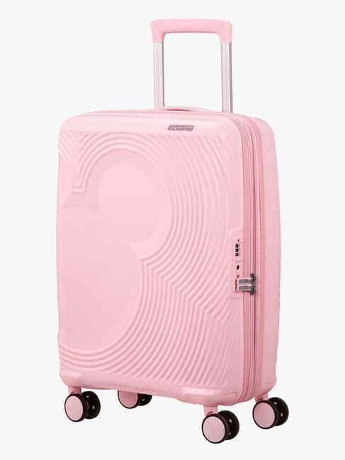 American Tourister Mickey Magic Spinner Koffer 37-44L, Pastel Pink