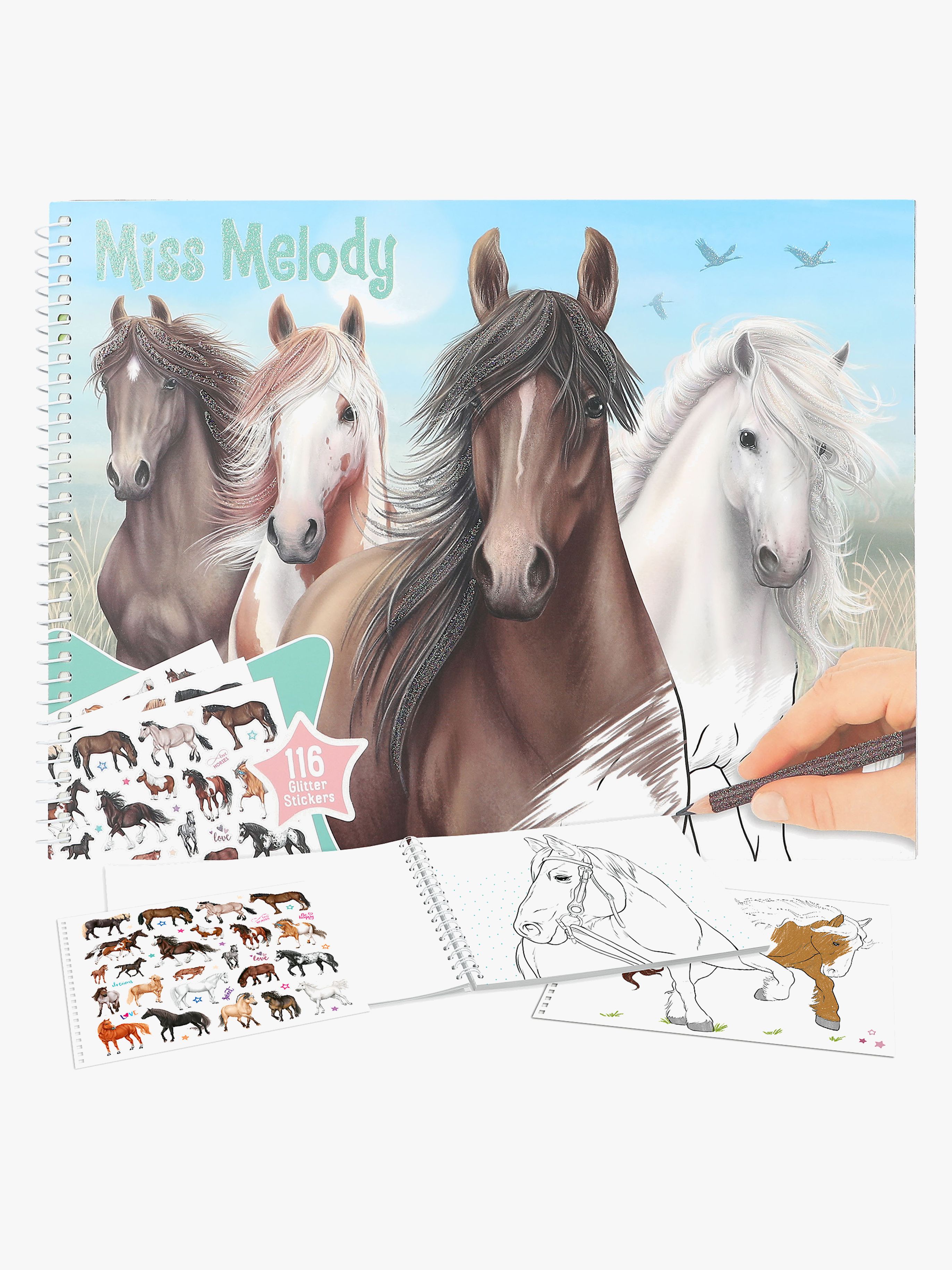 Miss Melody Malbuch