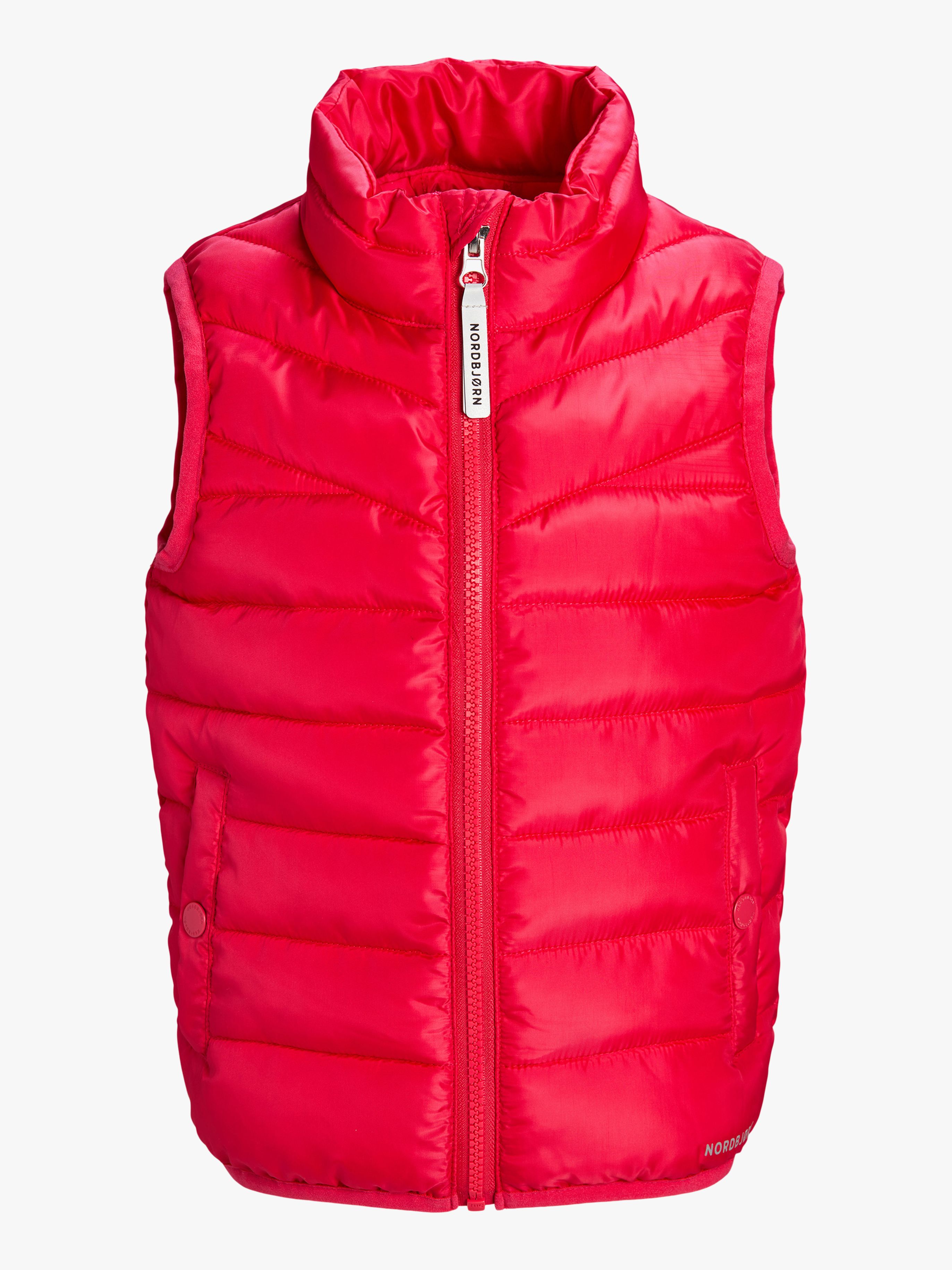 Nordbjørn Fyn Steppweste, Raspberry, 86-92