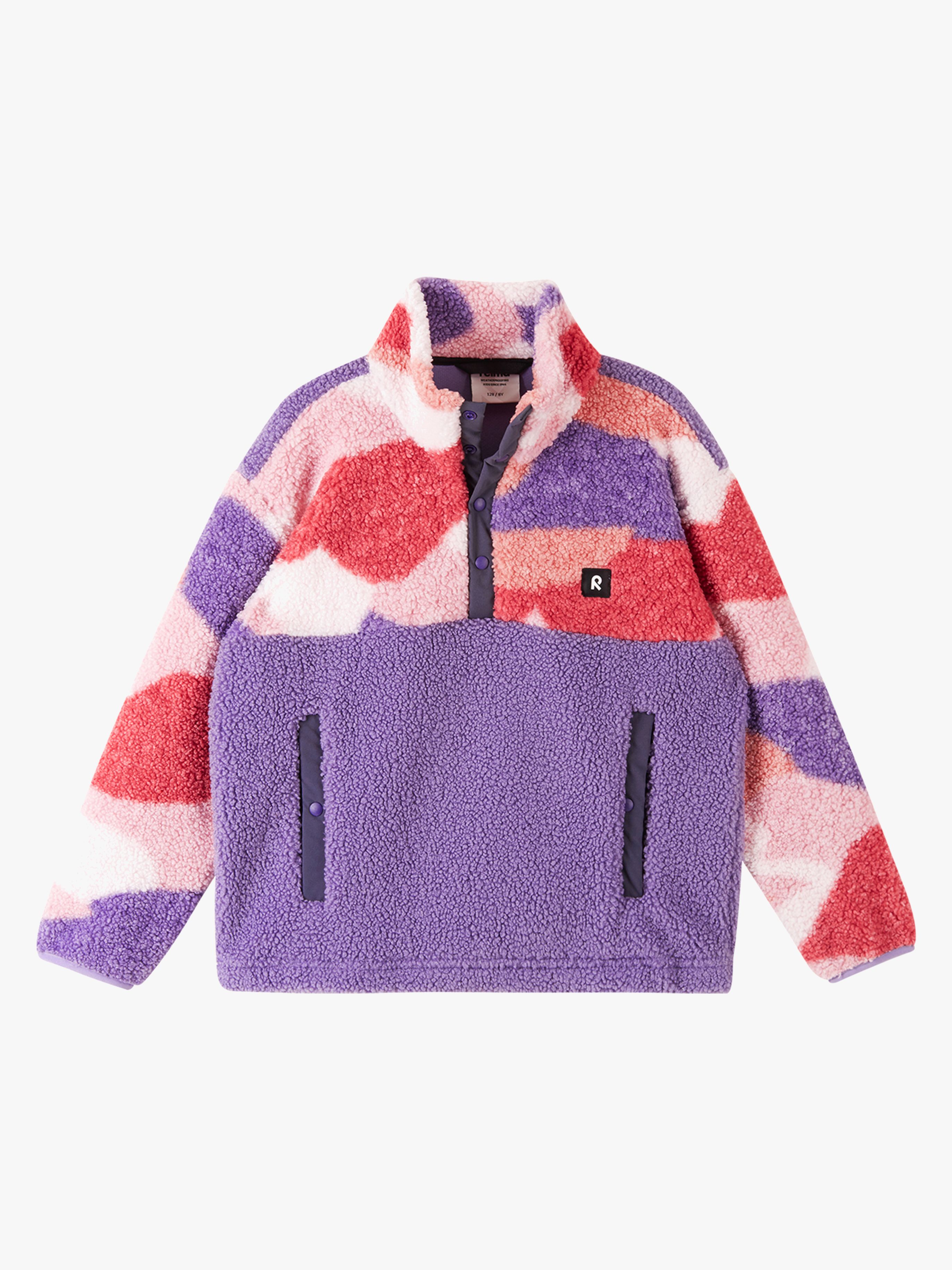 Reima Muhku Teddyfleece-Pulli, Rose Blush, 128