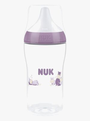 NUK Perfect Match Babyflasche 260 ml, Hippo