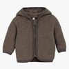Huttelihut Wollfilz-Jacke Merinowolle, Brown Melange