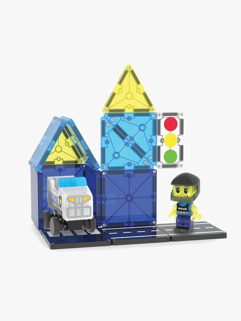 MAGNA-TILES Polizeistreife Bausatz 20 Teile