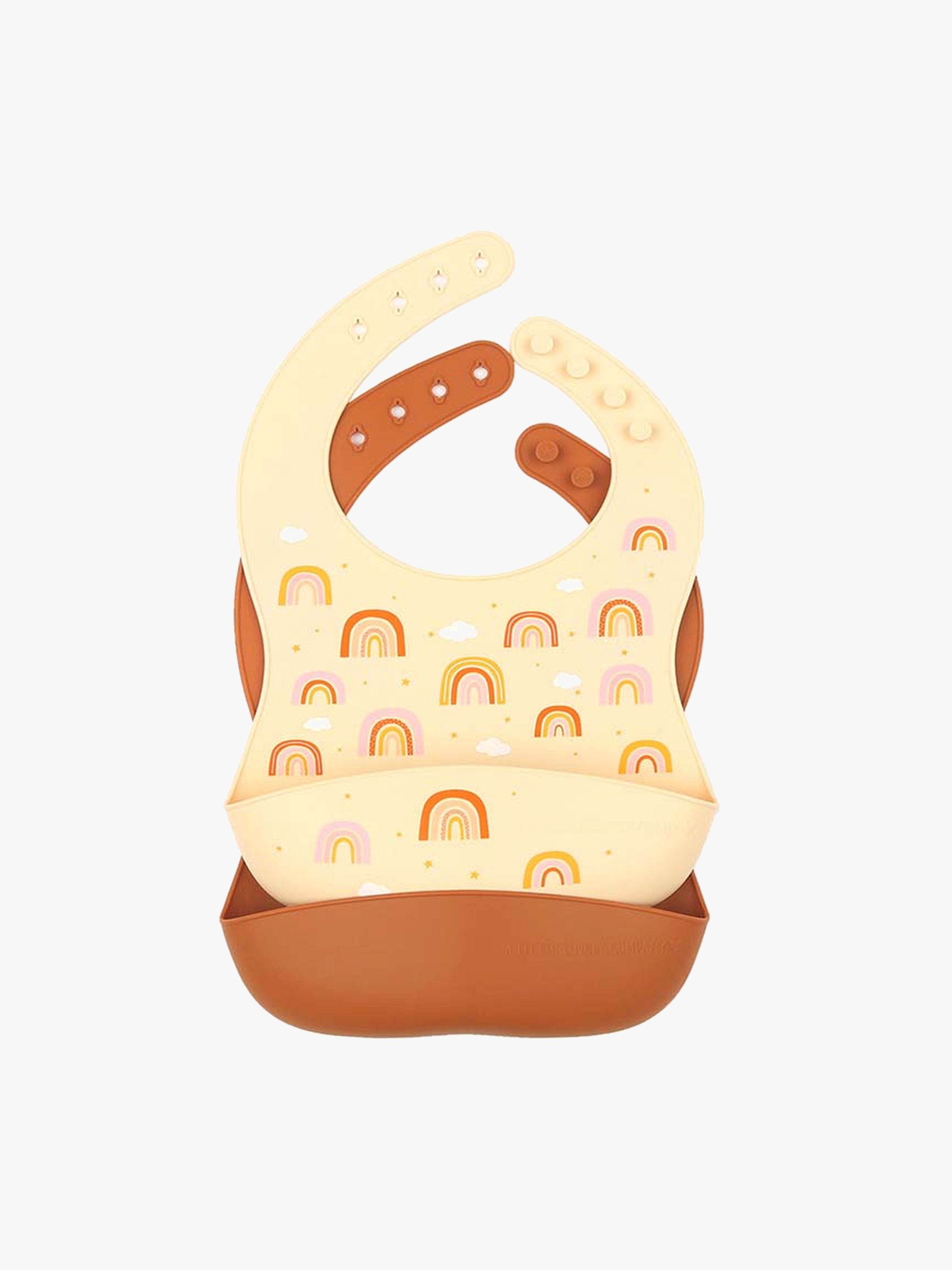 Silikon-Lätzchen 2er-Pack, Forest Friends