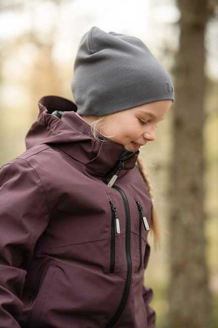 Lindberg Nordvind Outdoorjacke, Plum