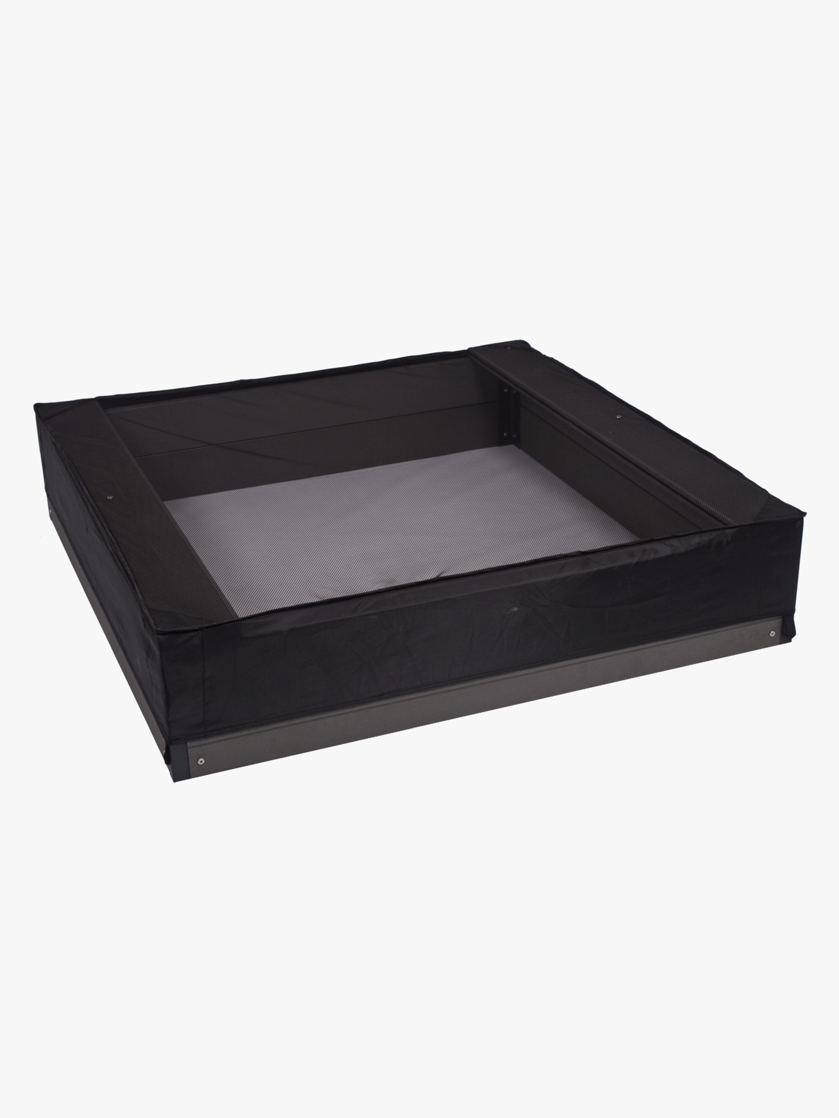 Nordic Play Netz Sandkasten 150x150 , Schwarz