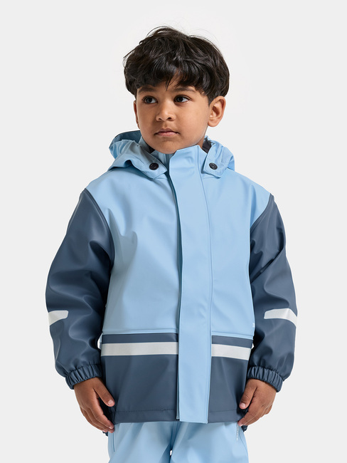 Didriksons Boardman Gefüttertes Regenset, Light Sea Blue