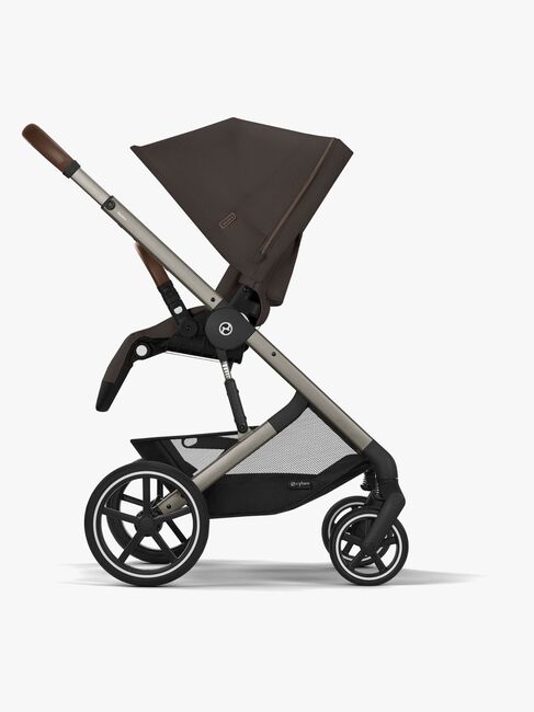 Cybex BALIOS S Lux Kinderwagen, Taupe/Chocolate Brown