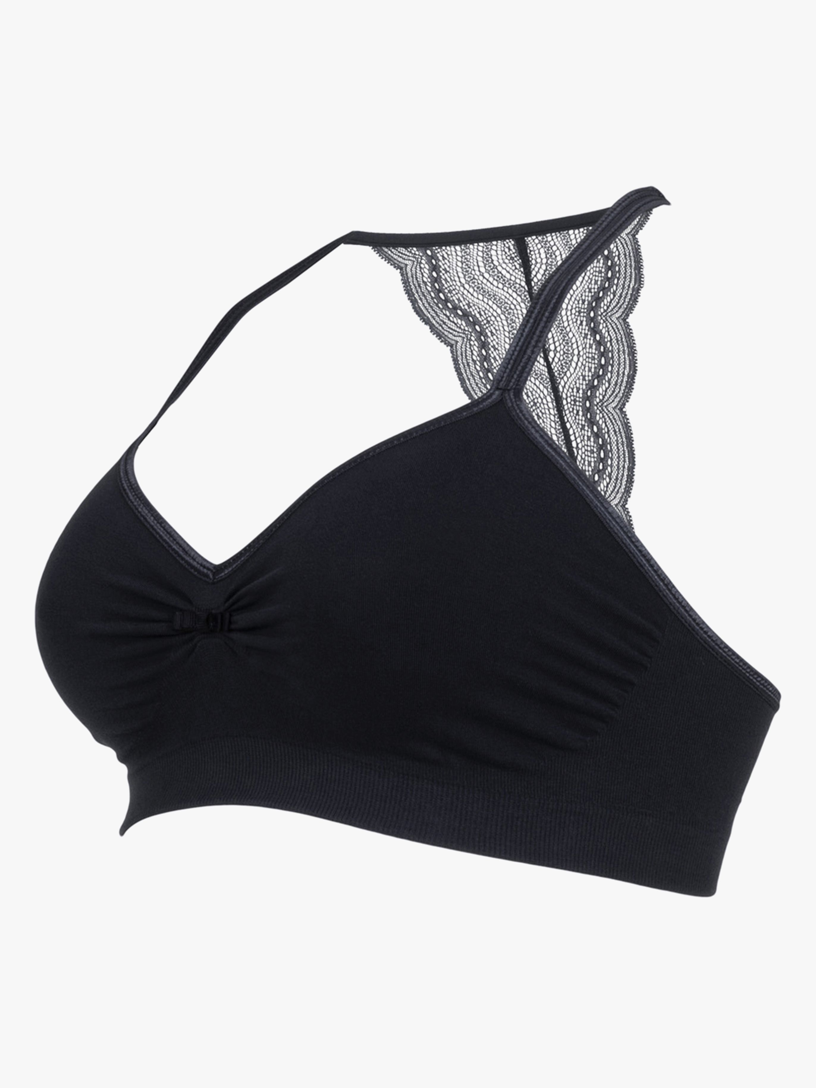 Cache Coeur Umstands- und Still-BH, Schwarz XL, Stillmode