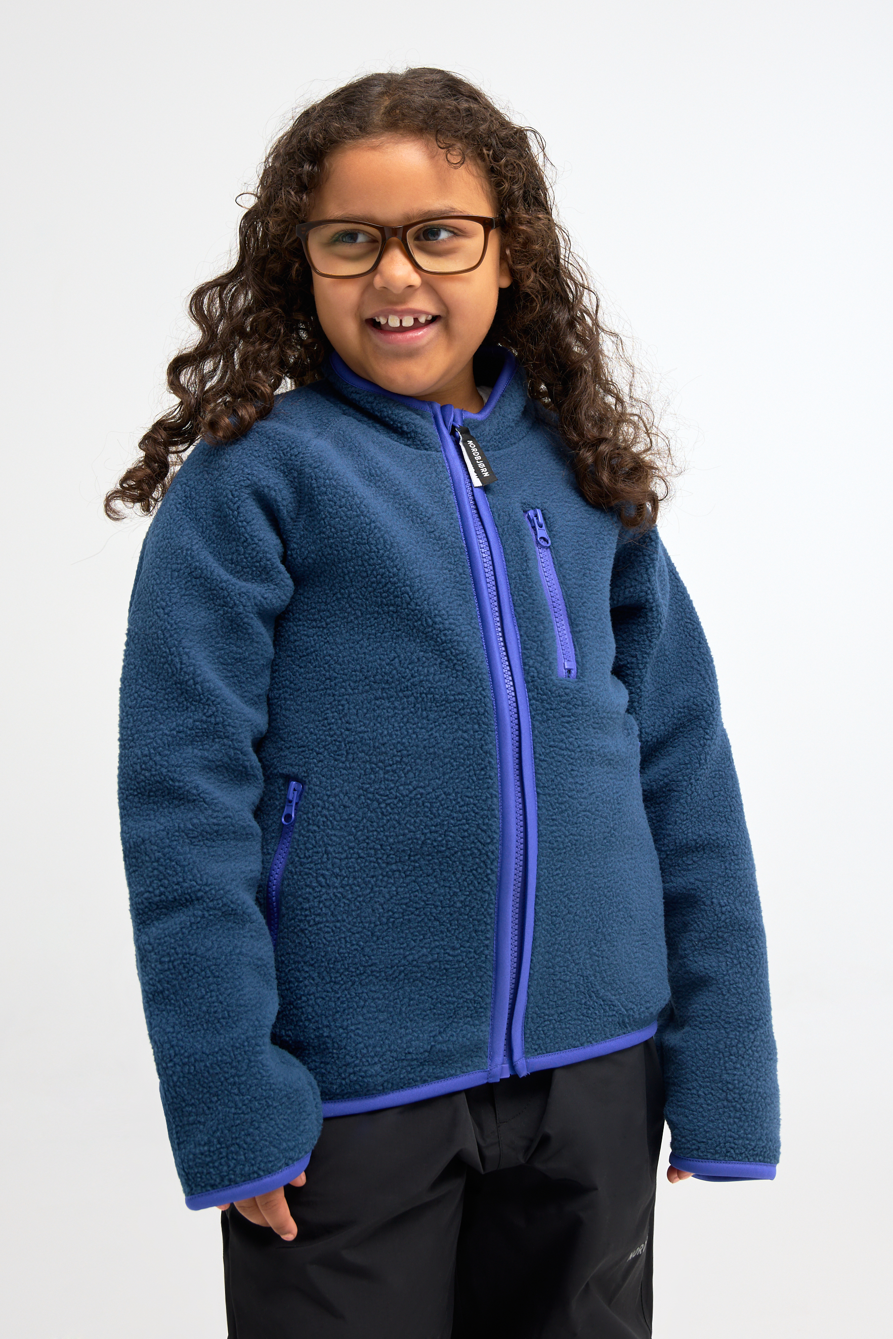 Nordbjørn Mollösund Fleecejacke, Insigna Blue, 110-116