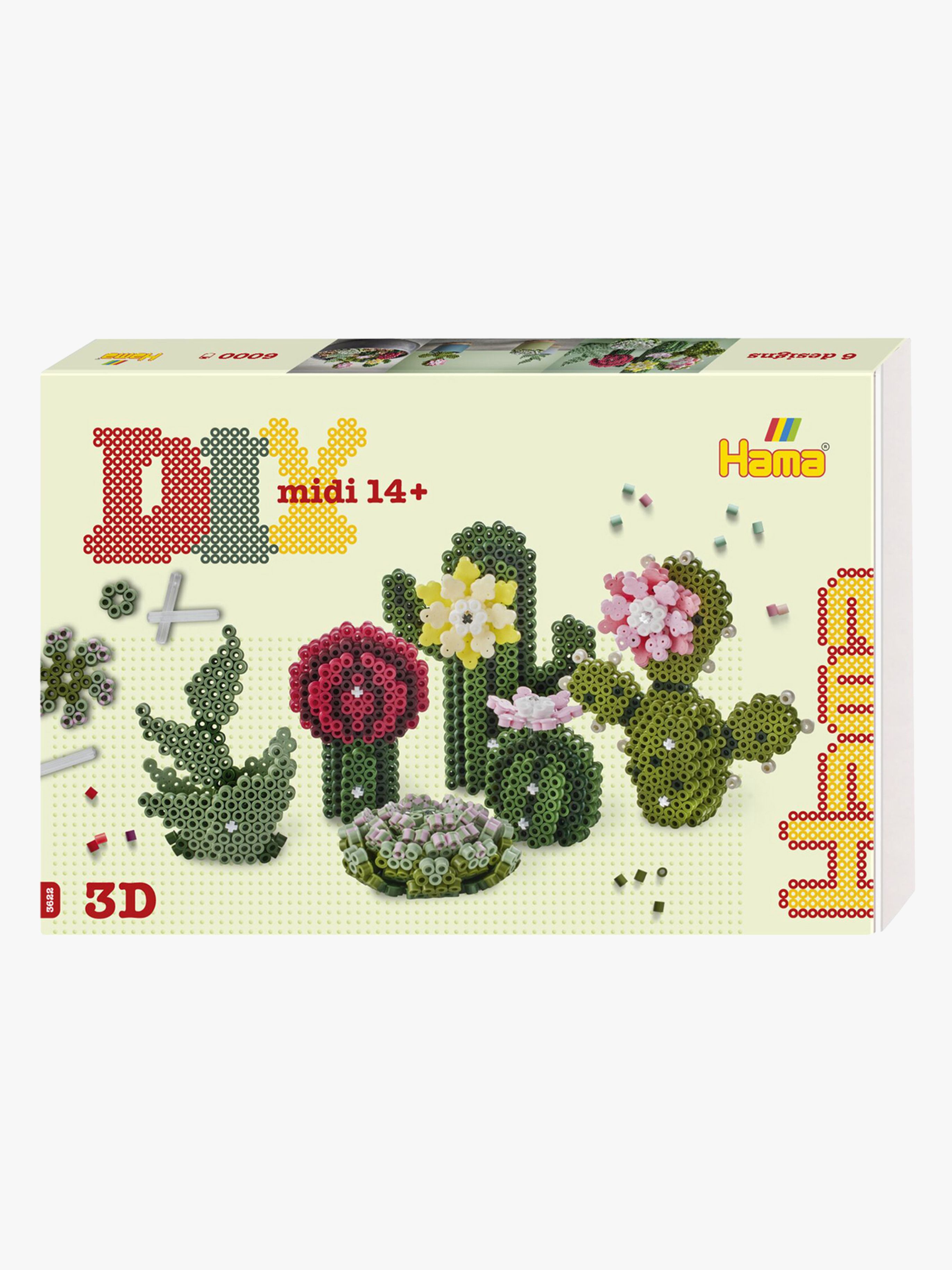 Hama 3D Sukkulenten Perlenset 6000 Teile
