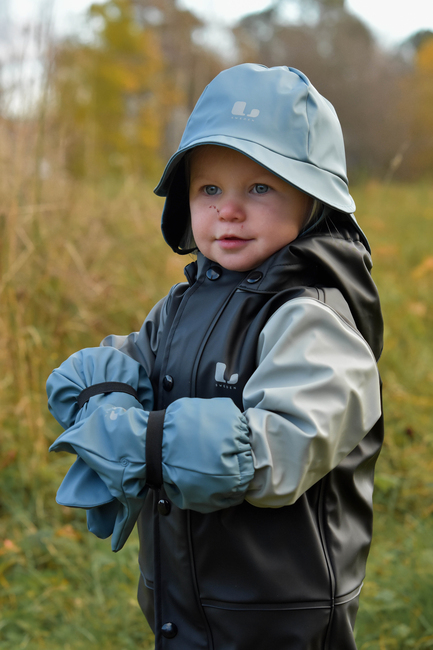 Lindberg Fagerhult Gefüttertes Regenset, Black/Anth