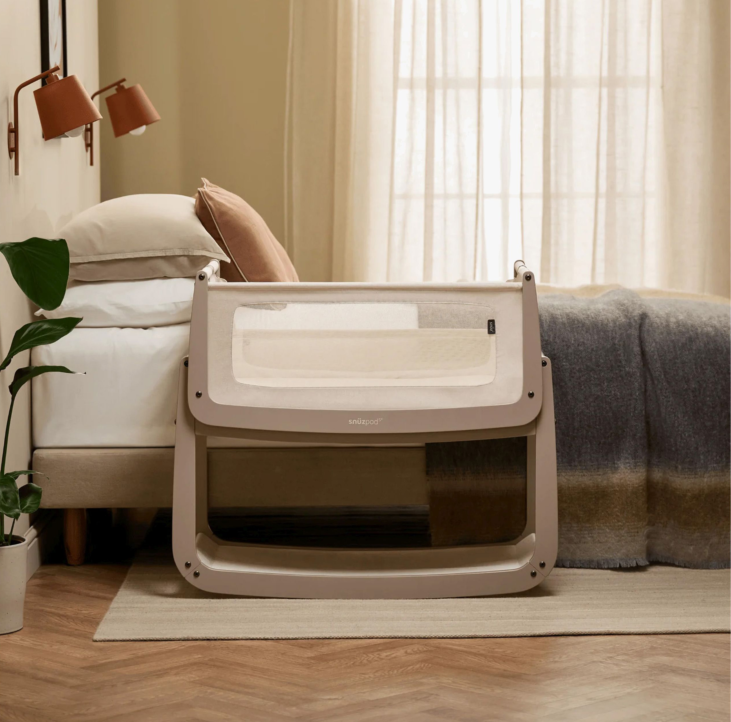 Snüz SnuzPod 5 Beistellbett, Mocha