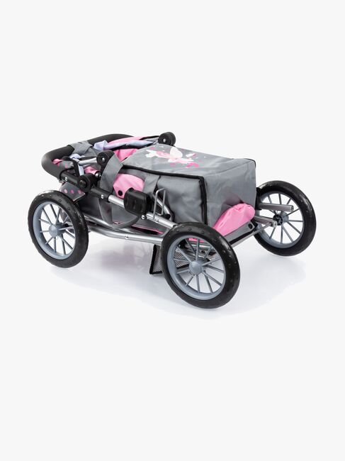 Bayer Design City Star Puppenwagen, Grau