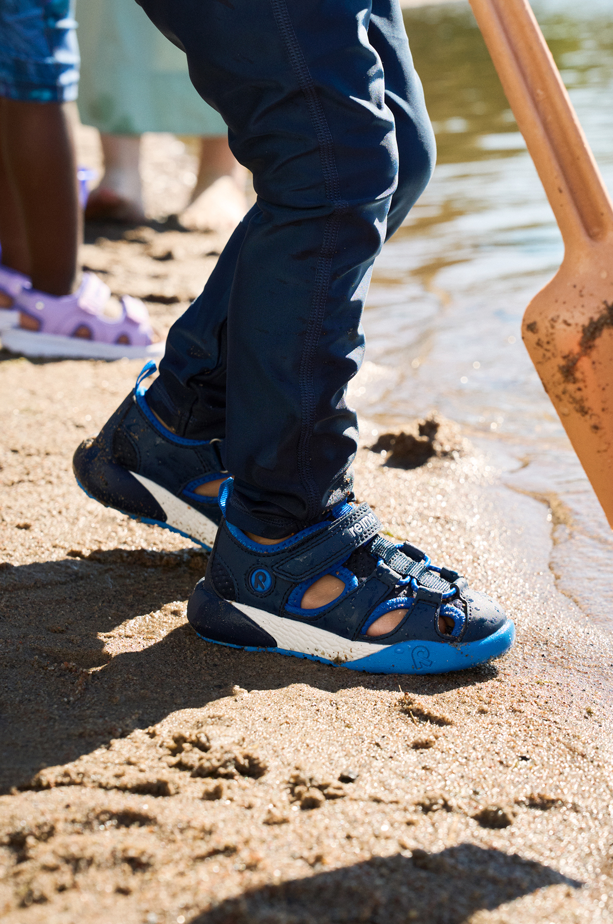 Reima Lomalla Kinder Sandalen, Navy, 24