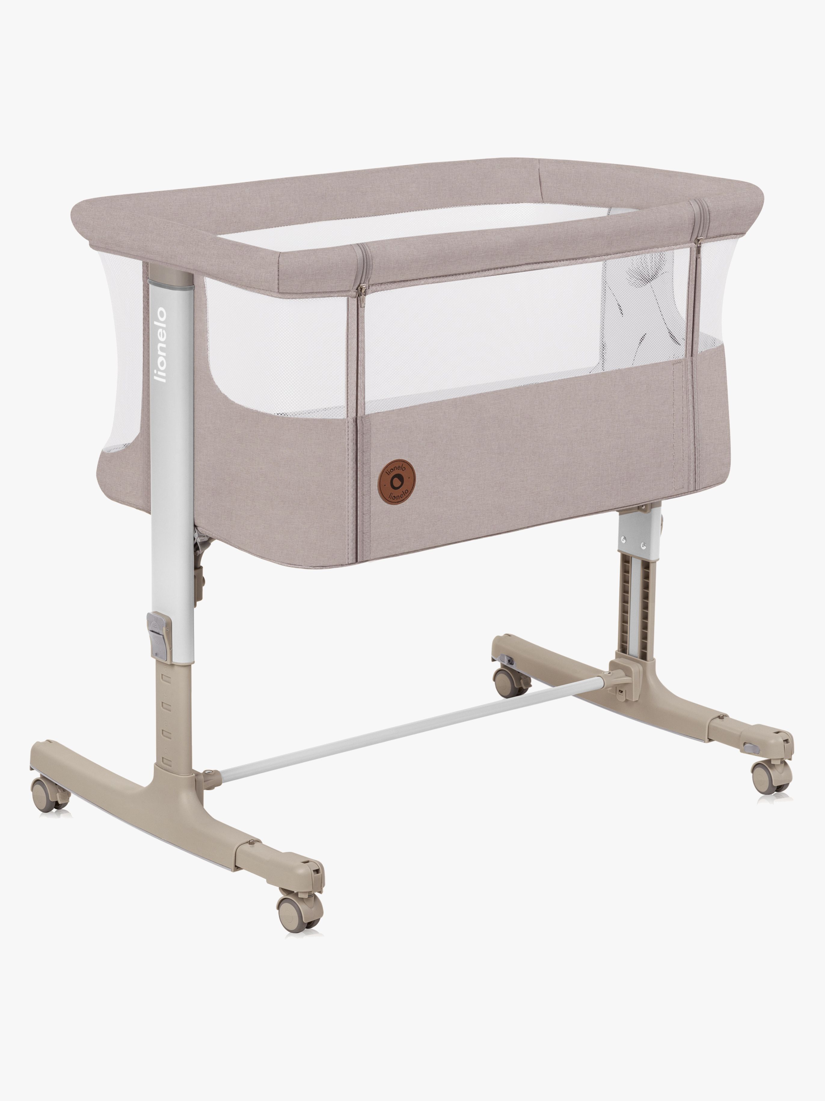 Lionelo Aurora Beistellbett 3-in-1, Beige Cappucino